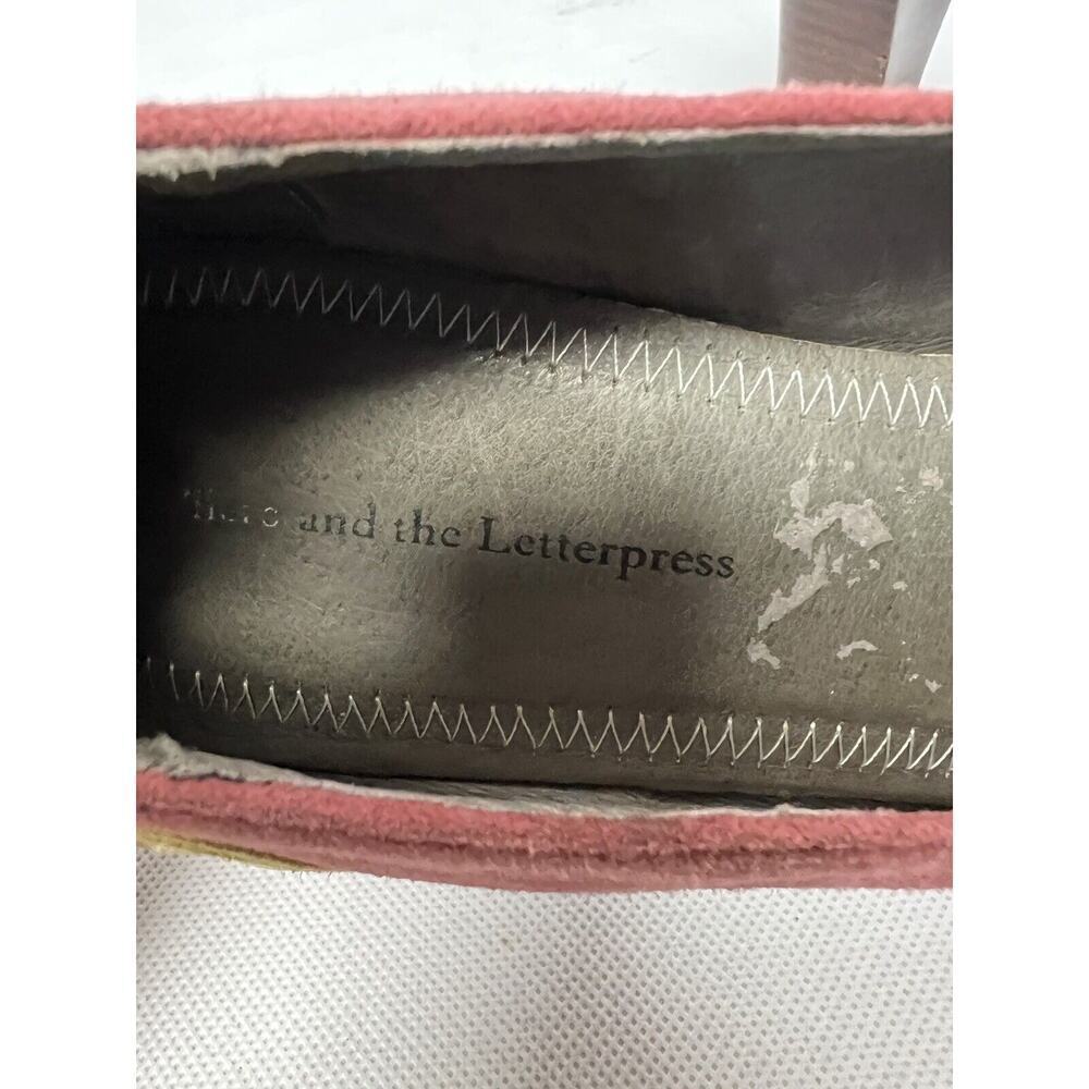 Anthropologie Pilcro Letterpress Nolana Suede Pumps Women’s Size 8 - Picture 7 of 9